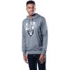 imageUltra Game NFL Mens Soft Fleece Hoodie Pullover Sweatshirt With Zipper PocketsHeather Charcoal