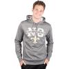 imageUltra Game NFL Mens Soft Fleece Hoodie Pullover Sweatshirt With Zipper PocketsHeather Charcoal