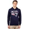 imageUltra Game NFL Mens Soft Fleece Hoodie Pullover Sweatshirt With Zipper PocketsNavy