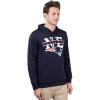 imageUltra Game NFL Mens Soft Fleece Hoodie Pullover Sweatshirt With Zipper PocketsNavy