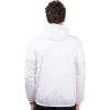 imageUltra Game NFL mens Quarter Zip Pullover Hoodie Packable Windbreaker JacketWhite