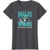 imageWNBA Dallas Wings Home Court Game Day TShirtDark Heather Grey