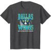 imageWNBA Dallas Wings Home Court Game Day TShirtDark Heather Grey