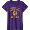 imageWNBA Property Of Los Angeles Sparks Licensed TShirtPurple
