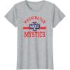 imageWNBA Washington Mystics Downtown TShirtHeather Grey