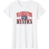 imageWNBA Washington MysticsCourtside TShirtWhite