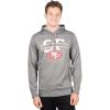 imageUltra Game NFL Mens Soft Fleece Hoodie Pullover Sweatshirt With Zipper PocketsCharcoal Heather