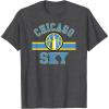 imageWNBA Chicago Sky Downtown TShirtDark Heather Grey