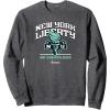 imageWNBA New York Liberty Jump Start SweatshirtDark Heather Grey
