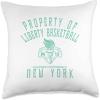 imageWNBA Property Of New York Liberty Licensed Throw Pillow