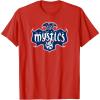 imageWNBA Washington Mystics Fan Base TShirtRed