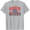 imageWNBA Washington MysticsCourtside TShirtHeather Grey