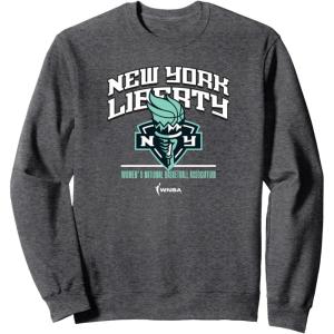 imageWNBA New York Liberty Jump Start SweatshirtDark Heather Grey