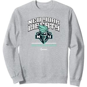 imageWNBA New York Liberty Jump Start SweatshirtHeather Grey