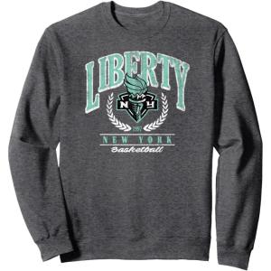 imageWNBA New York Liberty Top Class SweatshirtDark Heather Grey