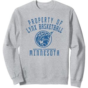 imageWNBA Property Of Minnesota Lynx Licensed SweatshirtHeather Grey