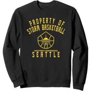 imageWNBA Property Of Seattle Storm Licensed SweatshirtBlack