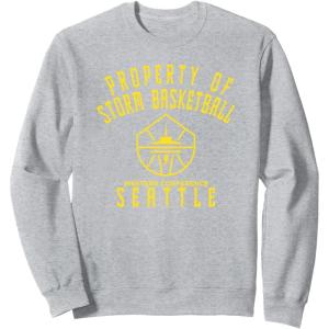 imageWNBA Property Of Seattle Storm Licensed SweatshirtHeather Grey
