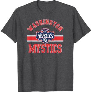 imageWNBA Washington Mystics Downtown TShirtDark Heather Grey