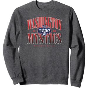imageWNBA Washington MysticsCourtside SweatshirtDark Heather Grey