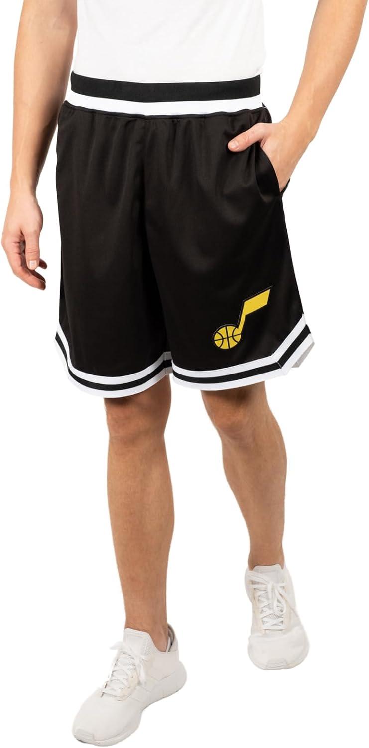 imageUltra Game Mens NBA Official Soft Air Mesh Ultimate Basketball Shorts  Classic FitBlack