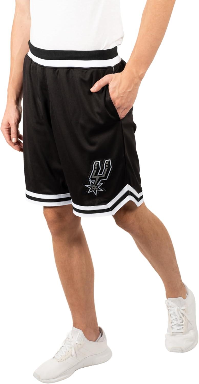 imageUltra Game Mens NBA Official Soft Air Mesh Ultimate Basketball Shorts  Classic FitBlack
