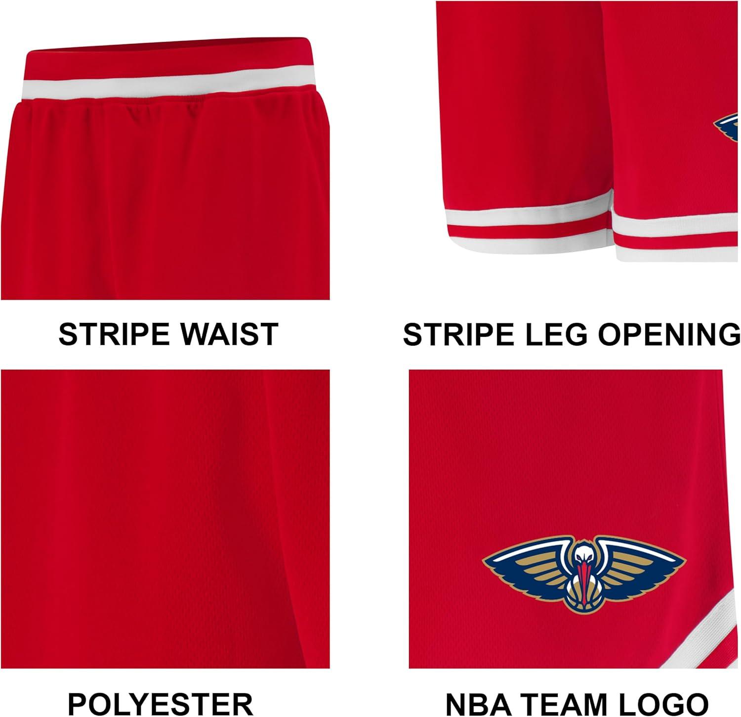 imageUltra Game Mens NBA Official Soft Air Mesh Ultimate Basketball Shorts  Classic FitTeam Color