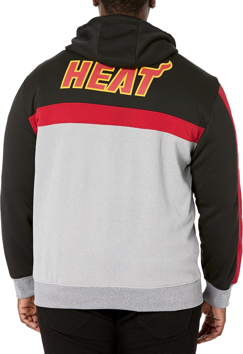 imageUltra Game Mens NBA Official Supremely Soft Full Zip Hoodie SweatshirtBlack
