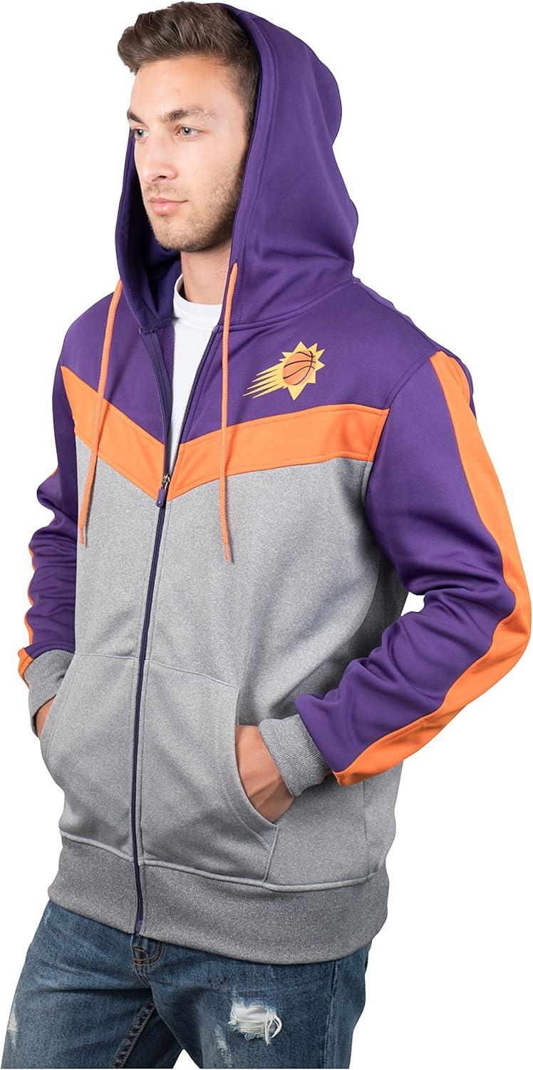 imageUltra Game Mens NBA Official Supremely Soft Full Zip Hoodie SweatshirtDark Purple