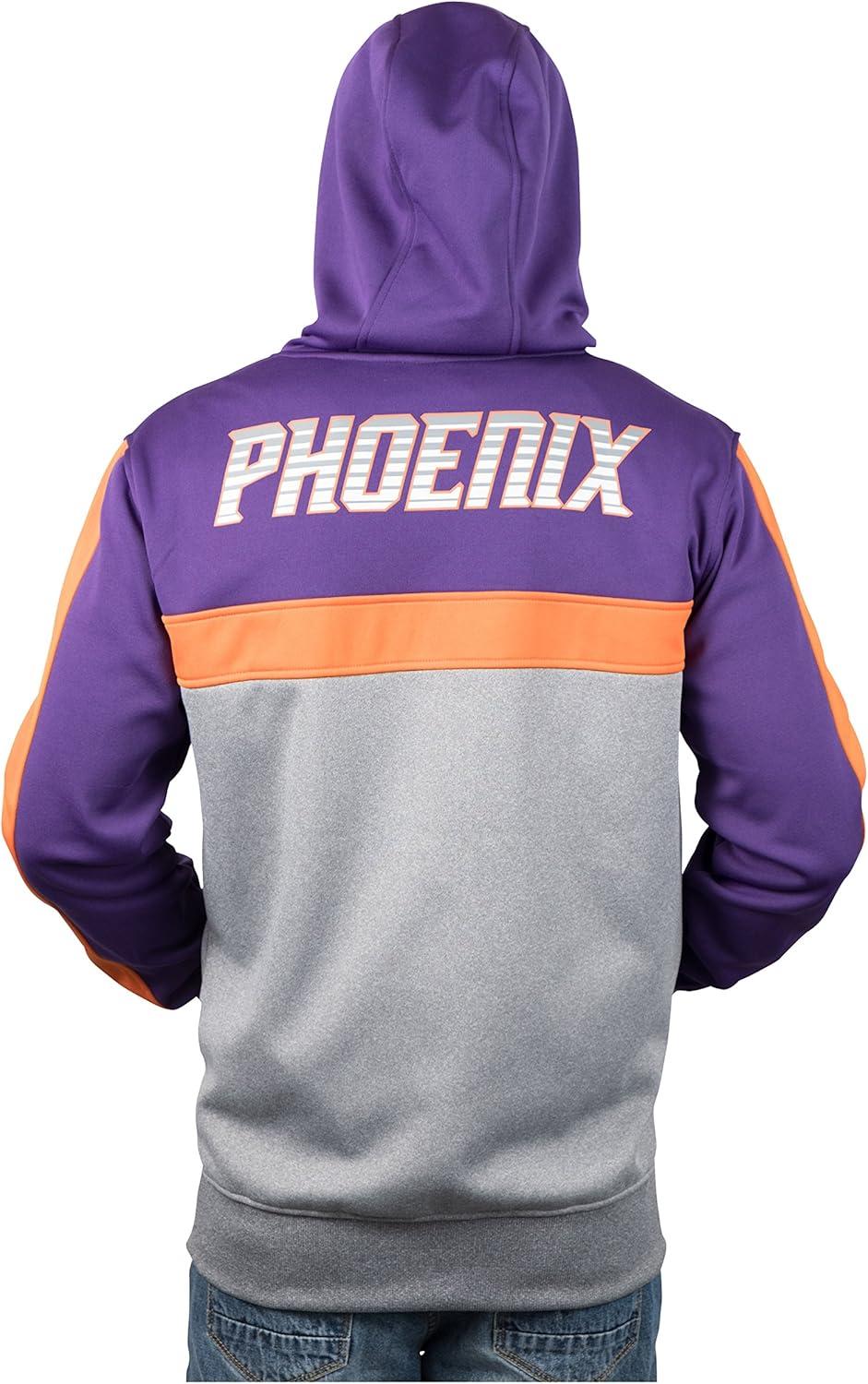 imageUltra Game Mens NBA Official Supremely Soft Full Zip Hoodie SweatshirtDark Purple