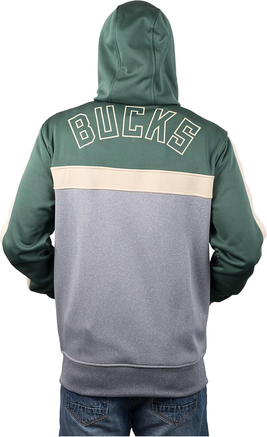 imageUltra Game Mens NBA Official Supremely Soft Full Zip Hoodie SweatshirtHunter Green
