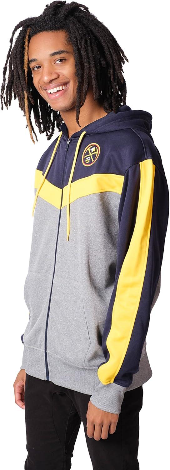 imageUltra Game Mens NBA Official Supremely Soft Full Zip Hoodie SweatshirtLight Blue
