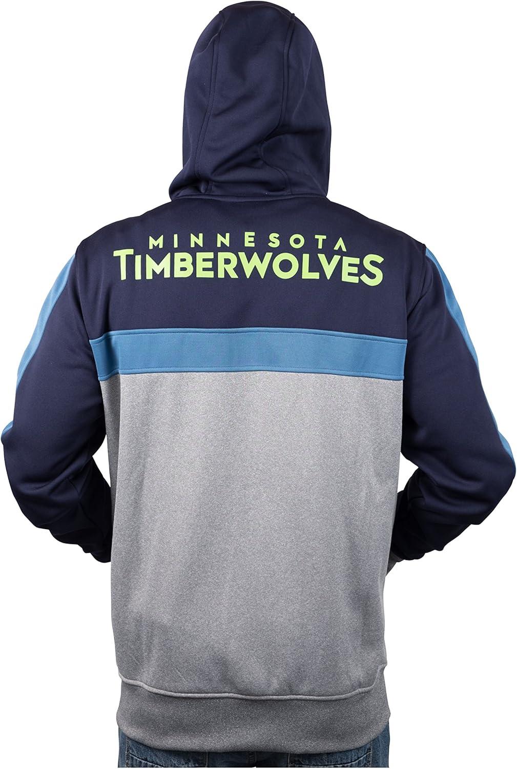 imageUltra Game Mens NBA Official Supremely Soft Full Zip Hoodie SweatshirtMidnight Blue
