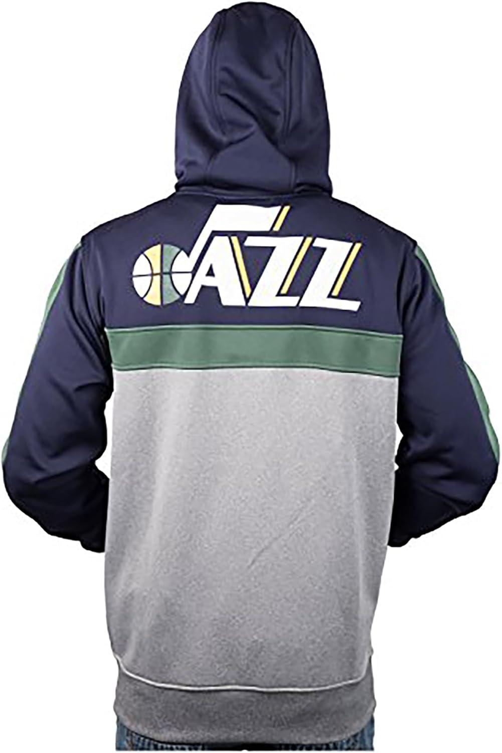 imageUltra Game Mens NBA Official Supremely Soft Full Zip Hoodie SweatshirtNavy