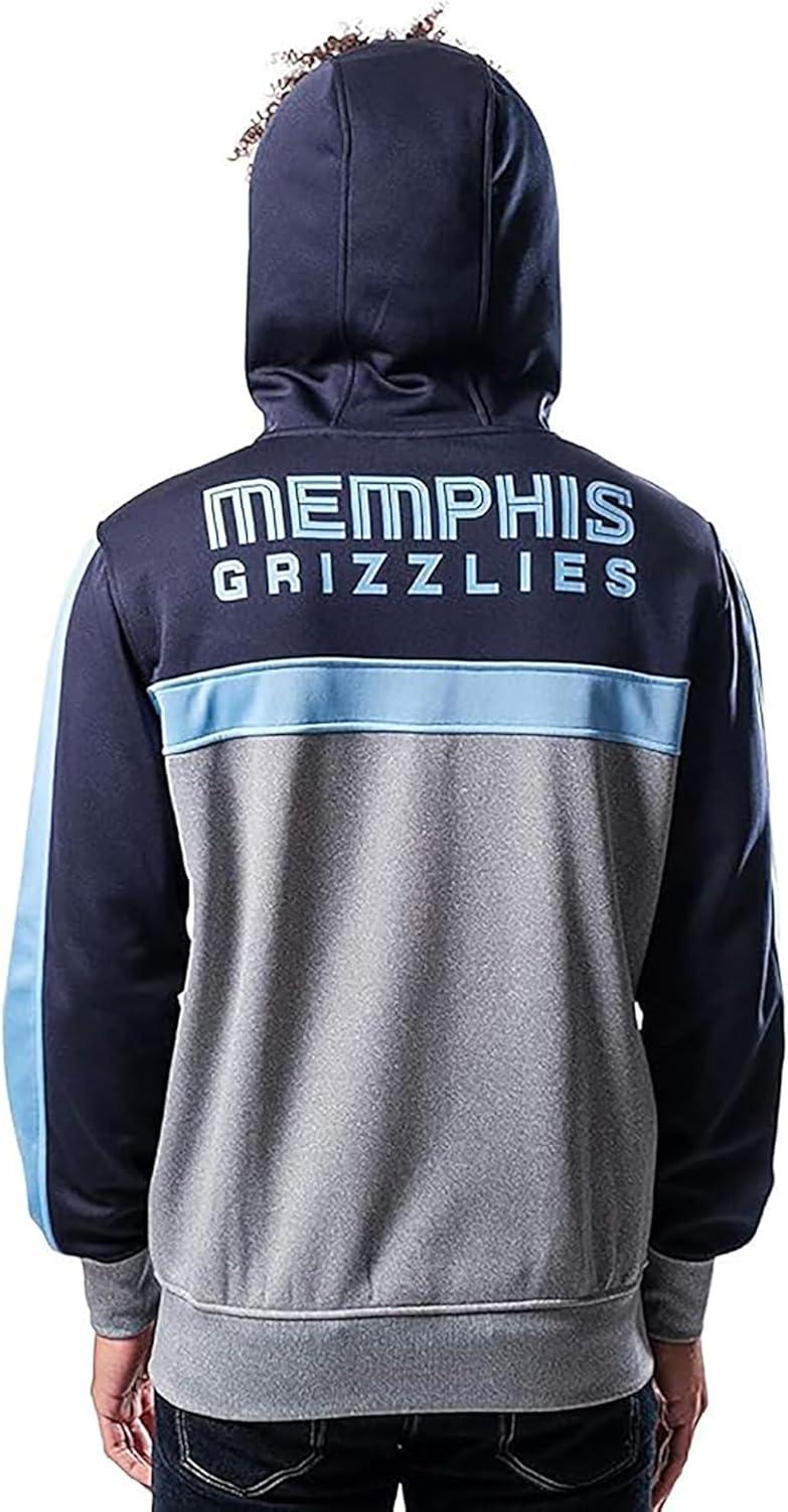 imageUltra Game Mens NBA Official Supremely Soft Full Zip Hoodie SweatshirtNavy