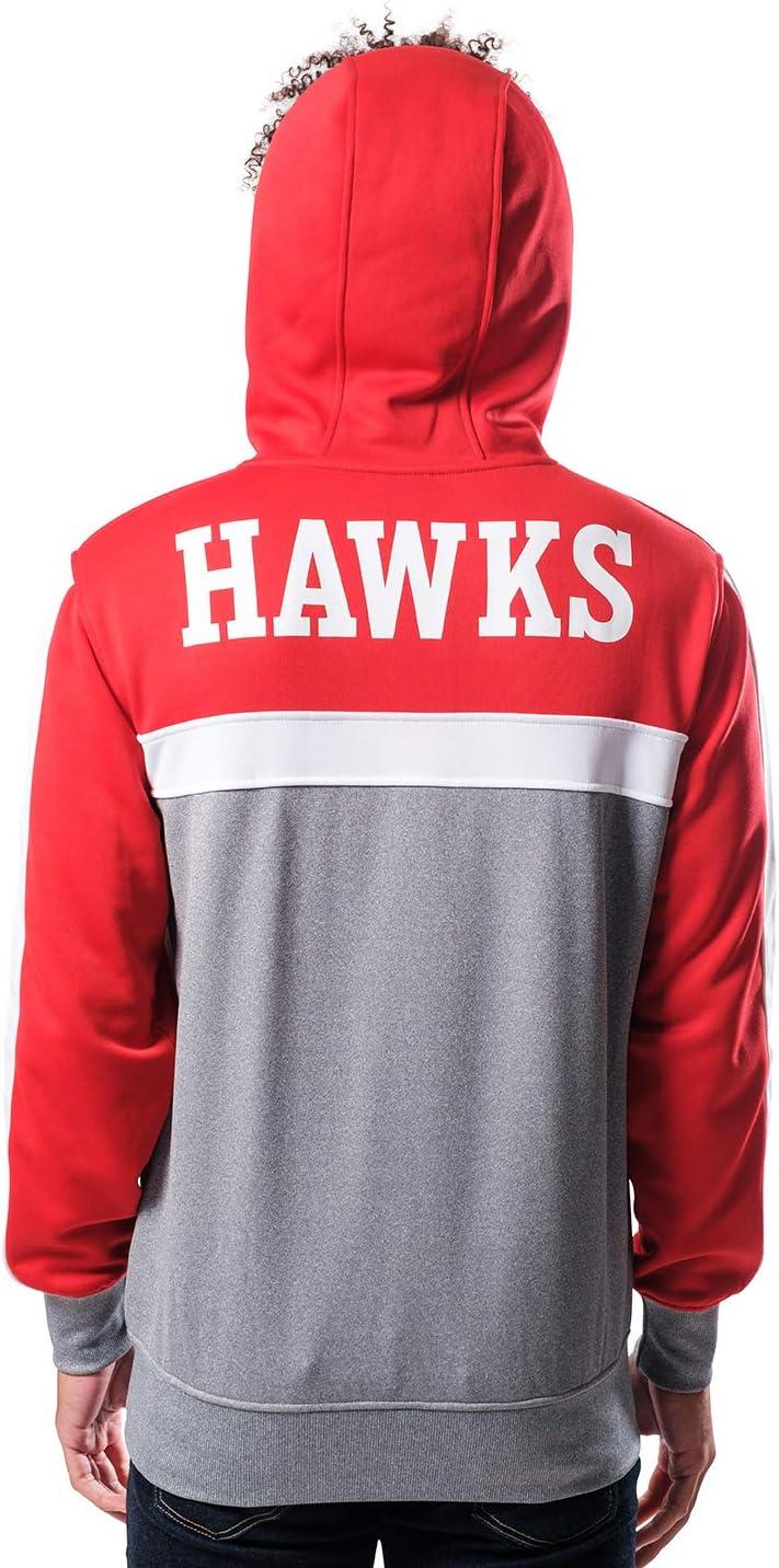imageUltra Game Mens NBA Official Supremely Soft Full Zip Hoodie SweatshirtRed