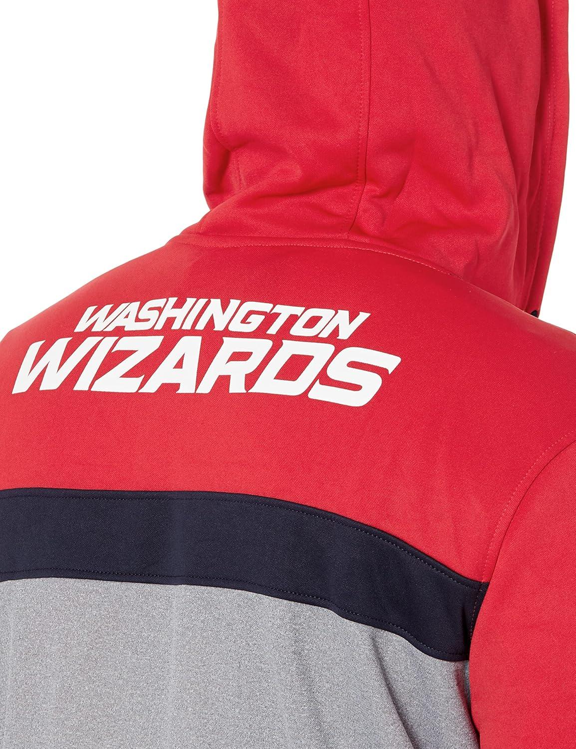 imageUltra Game Mens NBA Official Supremely Soft Full Zip Hoodie SweatshirtRed