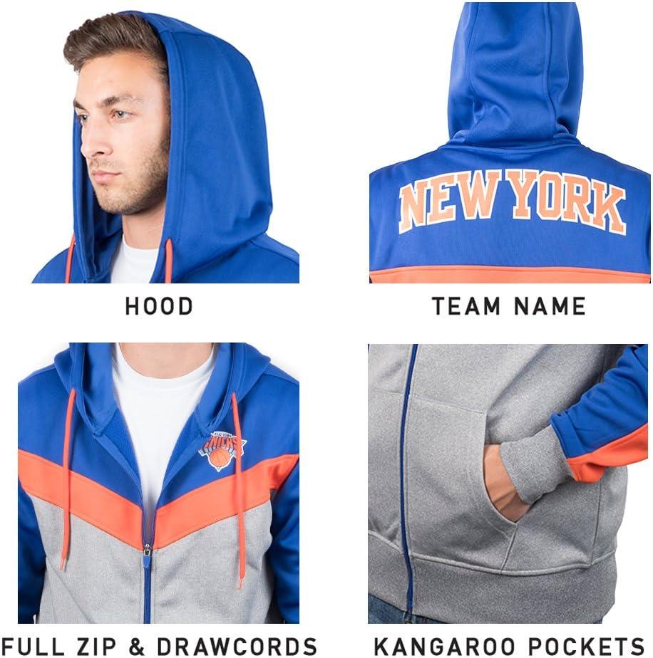 imageUltra Game Mens NBA Official Supremely Soft Full Zip Hoodie SweatshirtRoyal