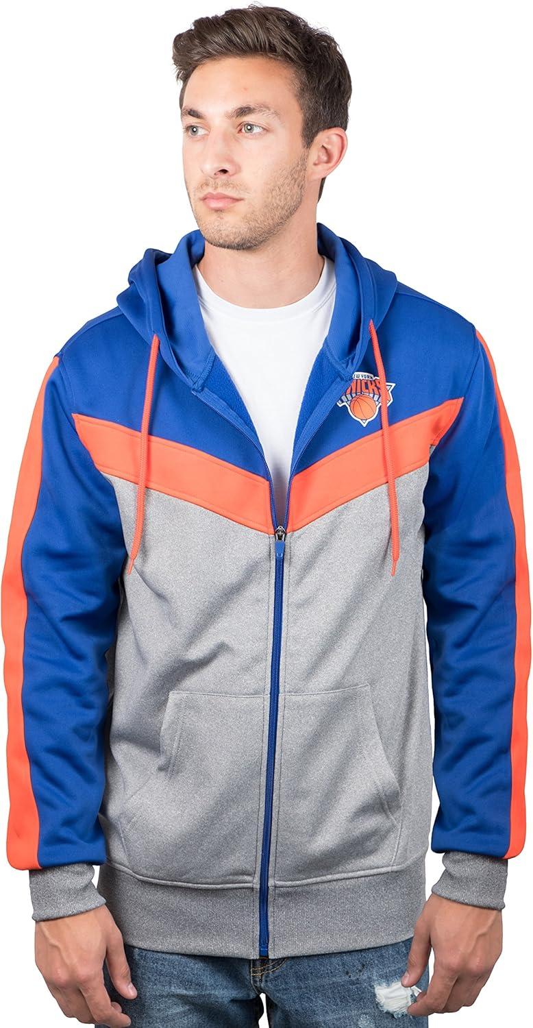 imageUltra Game Mens NBA Official Supremely Soft Full Zip Hoodie SweatshirtRoyal