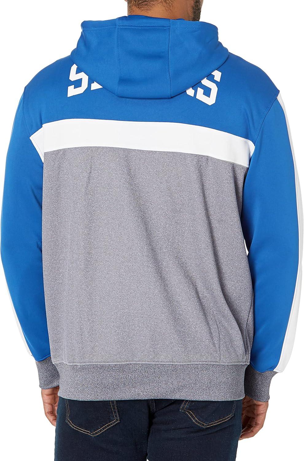 imageUltra Game Mens NBA Official Supremely Soft Full Zip Hoodie SweatshirtRoyal