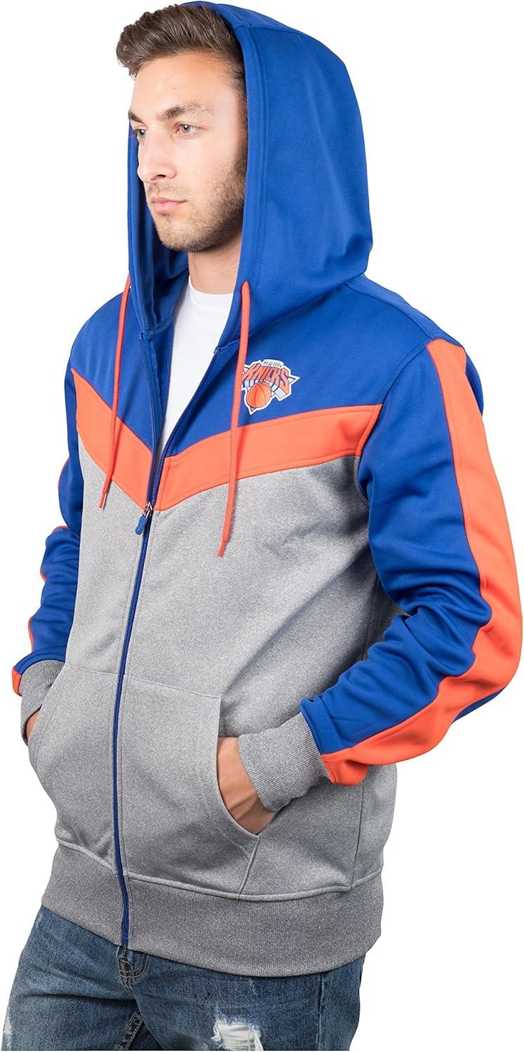imageUltra Game Mens NBA Official Supremely Soft Full Zip Hoodie SweatshirtRoyal