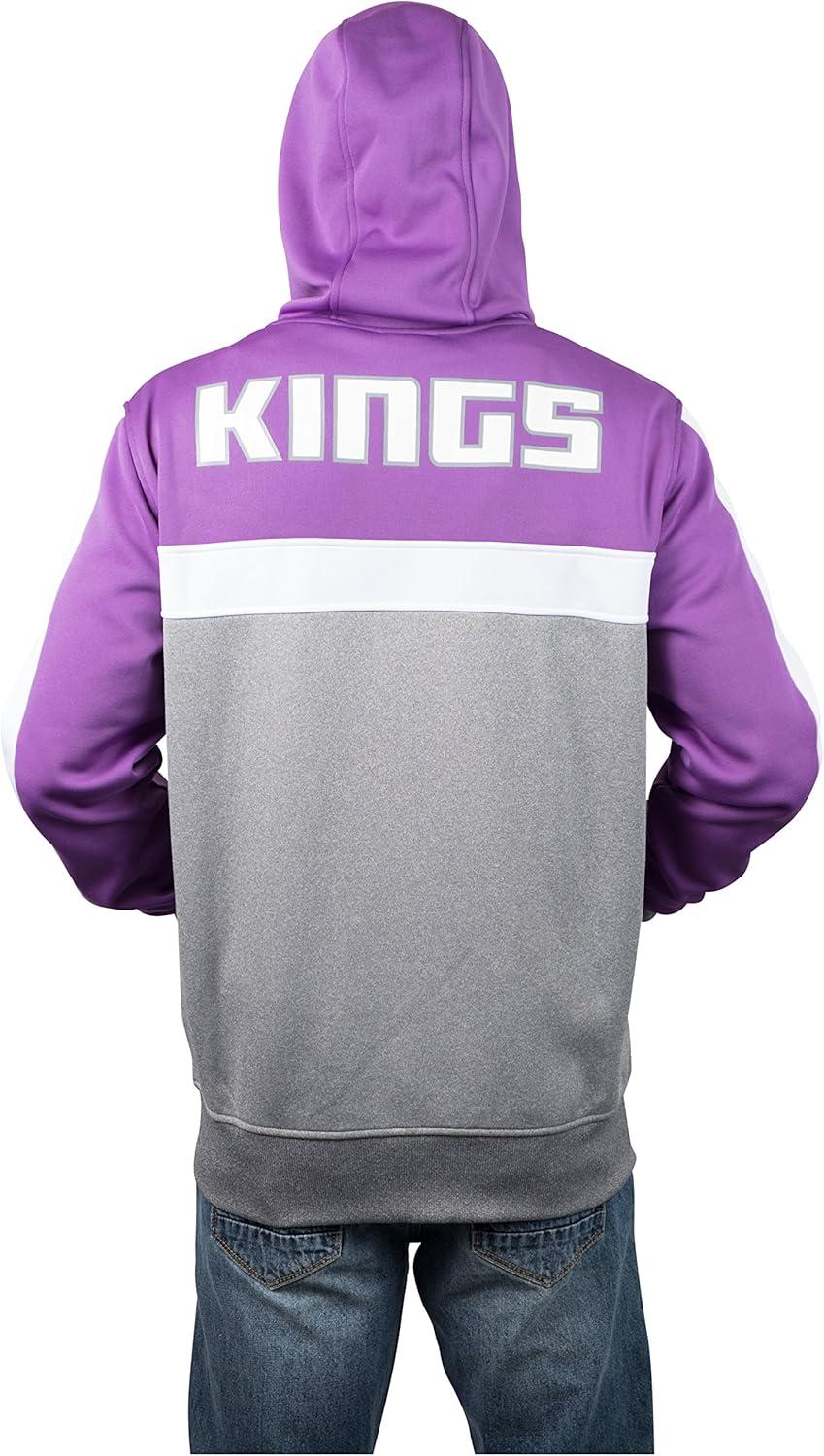 imageUltra Game Mens NBA Official Supremely Soft Full Zip Hoodie SweatshirtViolet