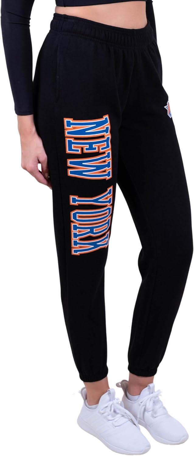 imageUltra Game NBA Womens Womens Super Soft Active Fleece Sweatpants JoggersBlack