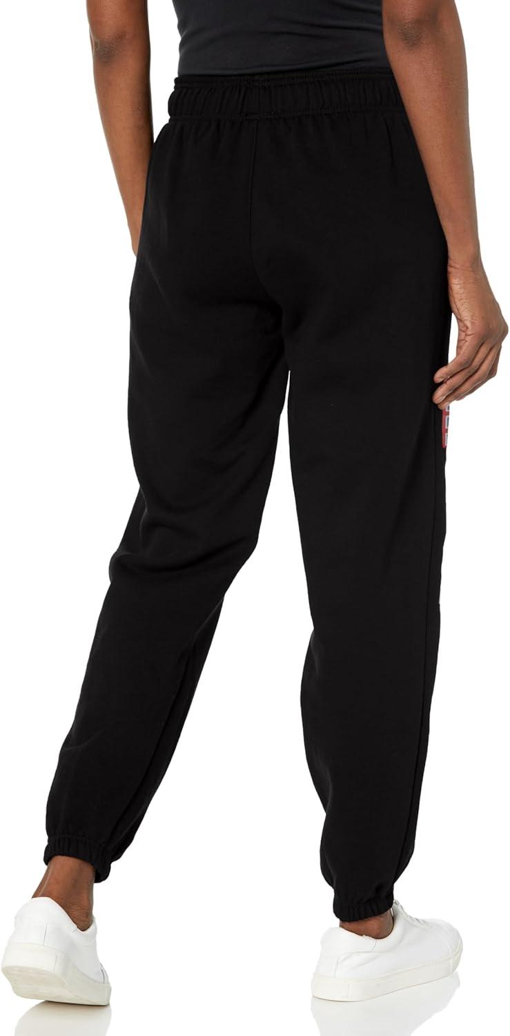 imageUltra Game NBA Womens Womens Super Soft Active Fleece Sweatpants JoggersBlack