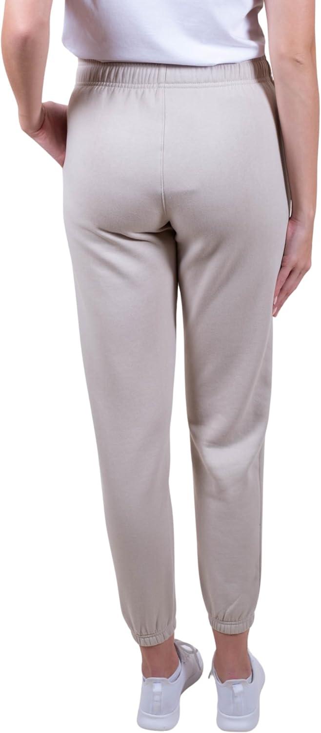 imageUltra Game NBA Womens Womens Super Soft Active Fleece Sweatpants JoggersSand