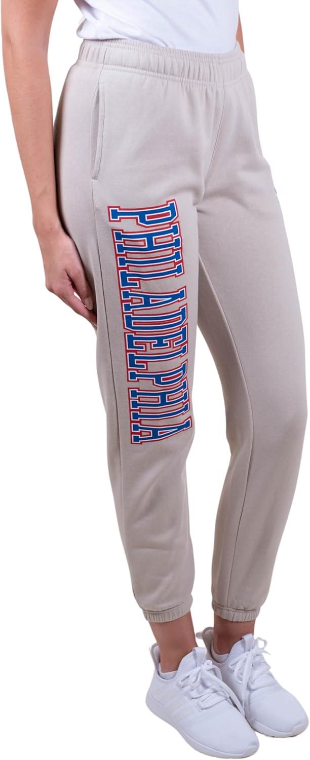 imageUltra Game NBA Womens Womens Super Soft Active Fleece Sweatpants JoggersSand