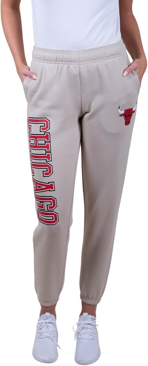 imageUltra Game NBA Womens Womens Super Soft Active Fleece Sweatpants JoggersSand