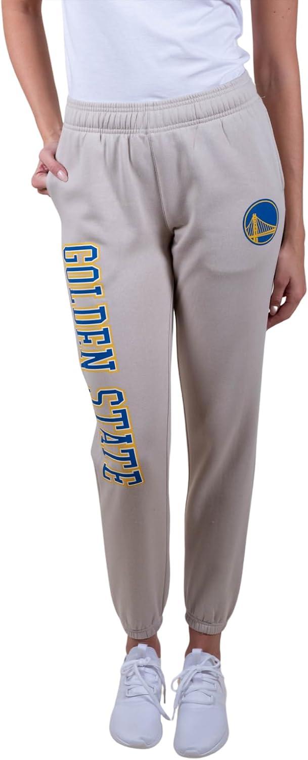 imageUltra Game NBA Womens Womens Super Soft Active Fleece Sweatpants JoggersSand