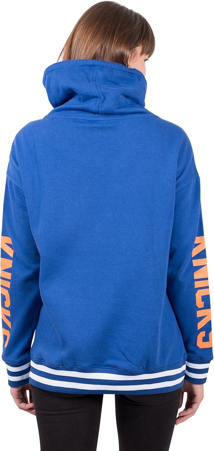 imageUltra Game Womens NBA Official Fleece Hoodie Pullover Sweatshirt Funnel NeckTeam Color
