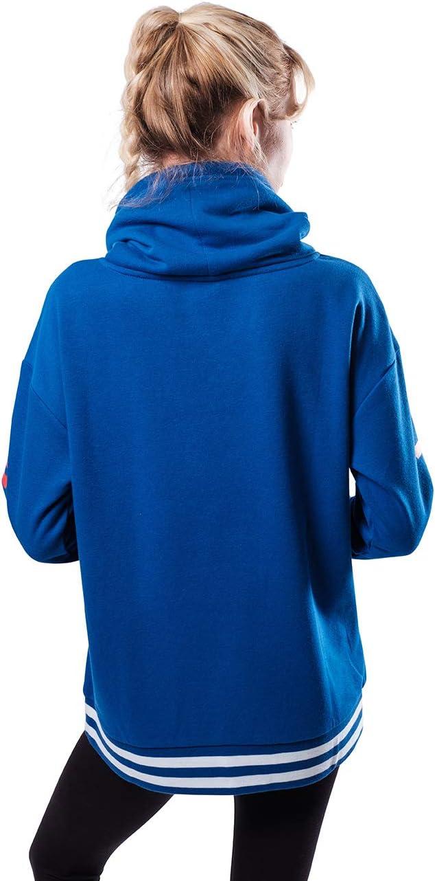imageUltra Game Womens NBA Official Fleece Hoodie Pullover Sweatshirt Funnel NeckTeam Color